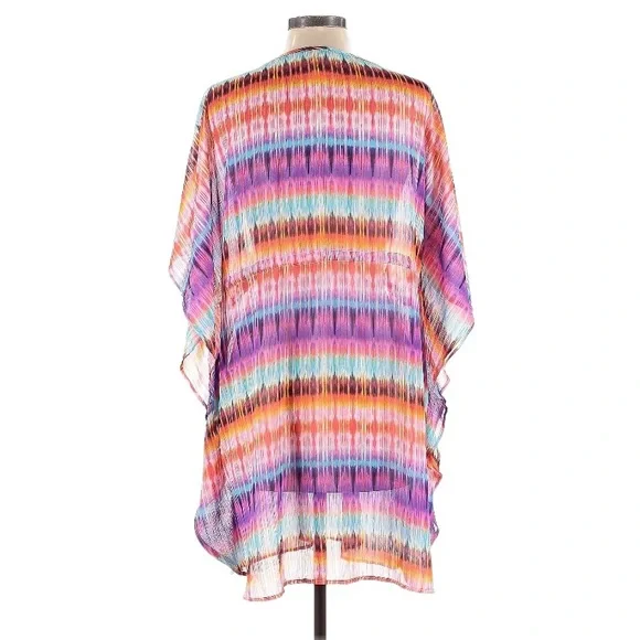 Blue Rod Beattie Tie Dye Swim Cover Up - Picture 2 of 9